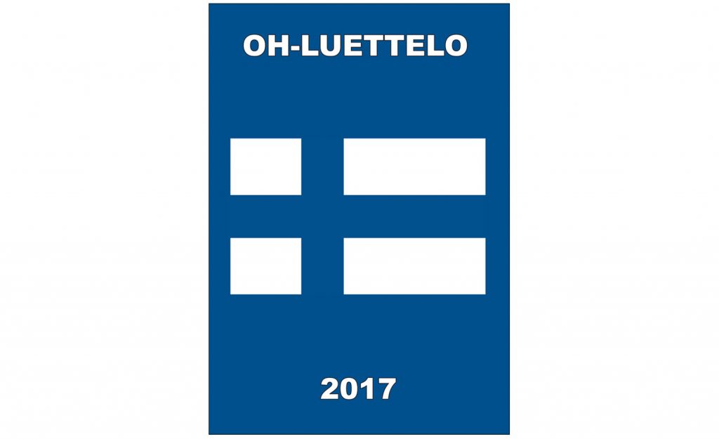 Suomen lippu kirjan kannessa.